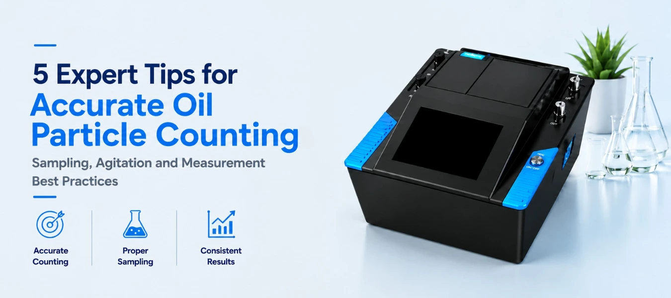 5 Expert Tips For Accurate Oil Particle Counting -Sampling, Agitation, And Measurement Best Practice
