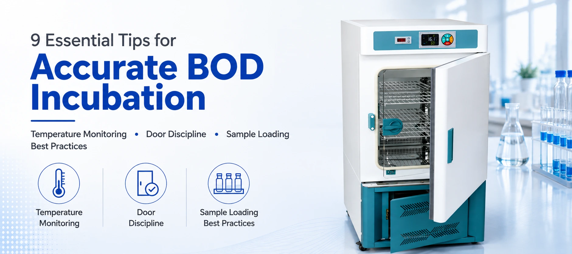 Accurate BOD Incubation: Temperature Monitoring, Door Discipline, And Sample Loading Best Practices