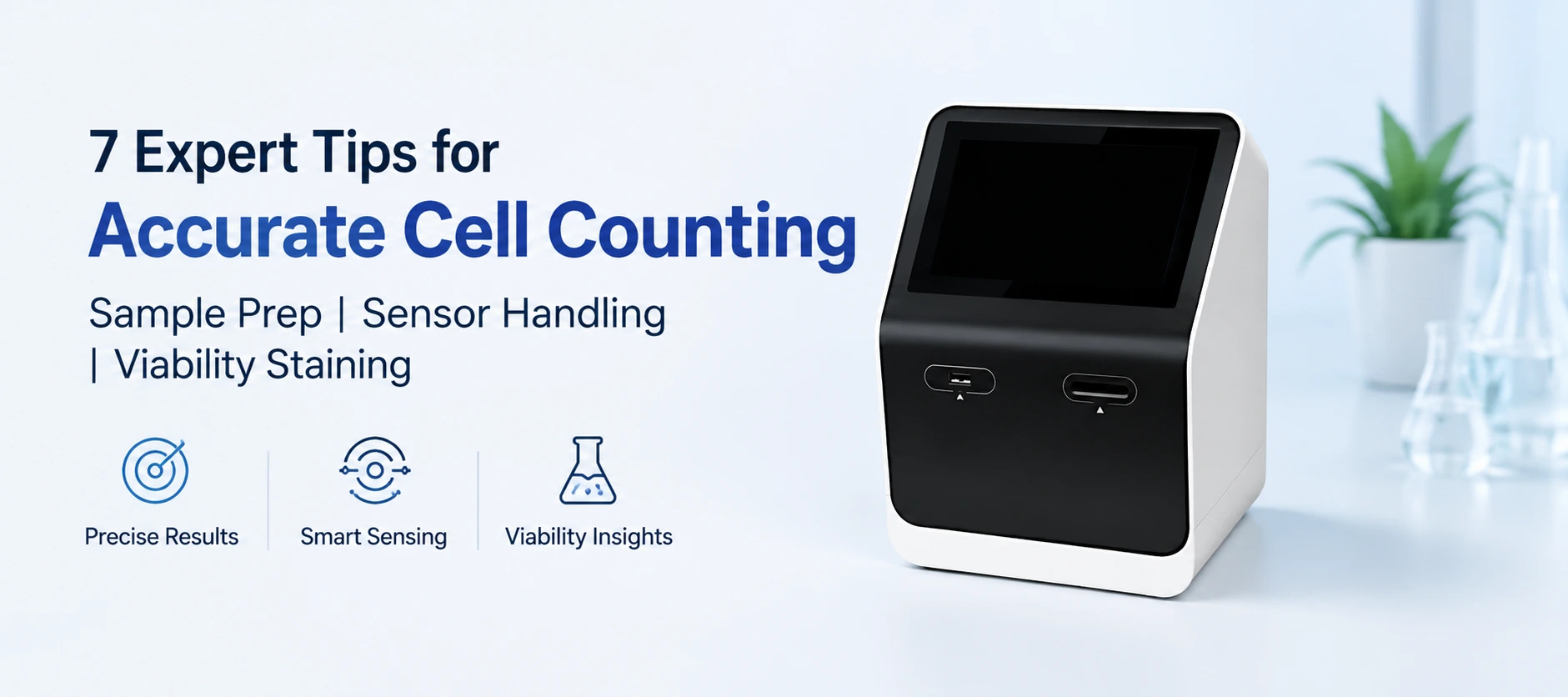 Accurate Cell Counting - Sample Prep Sensor Handling And Viability Staining Best Practices