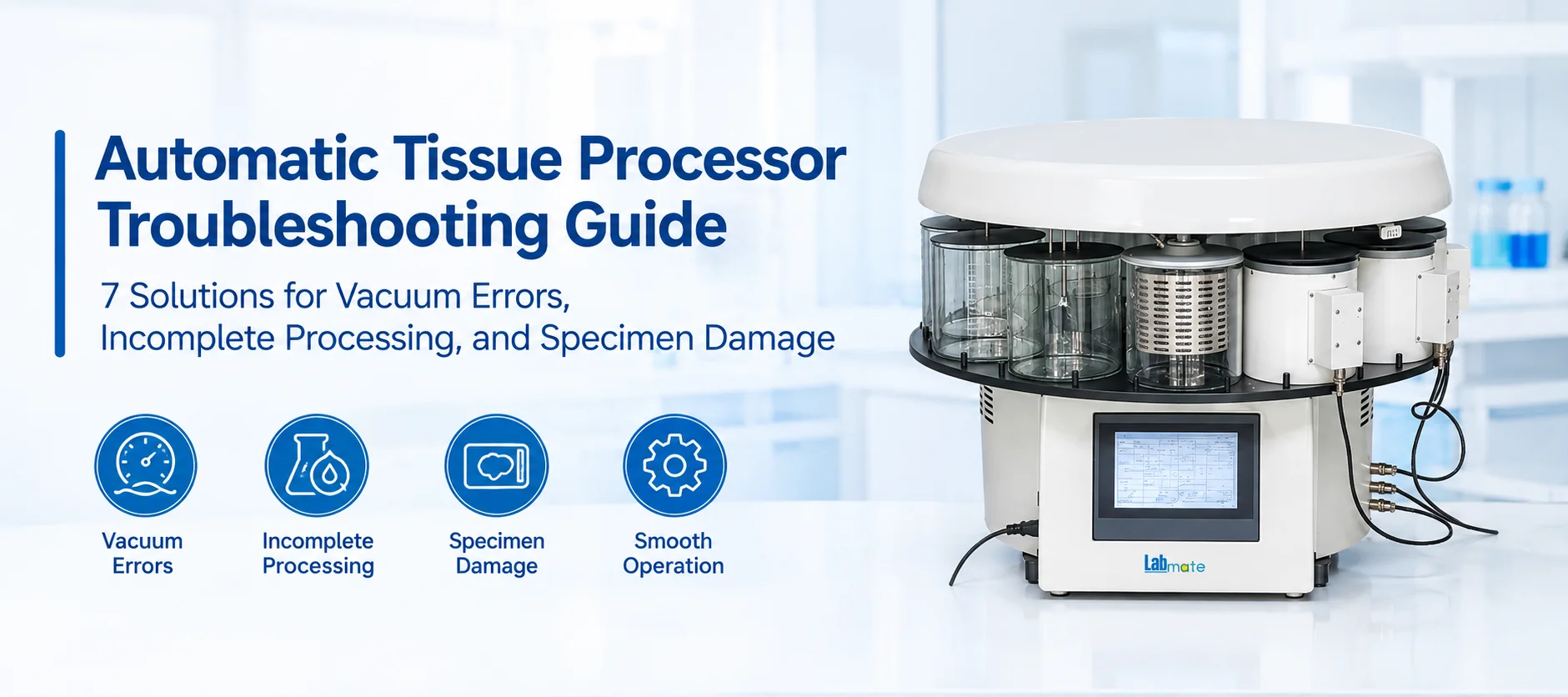 Automatic Tissue Processor Troubleshooting Guide-7 Solution For Vacuum, Processing & Specimen Issues