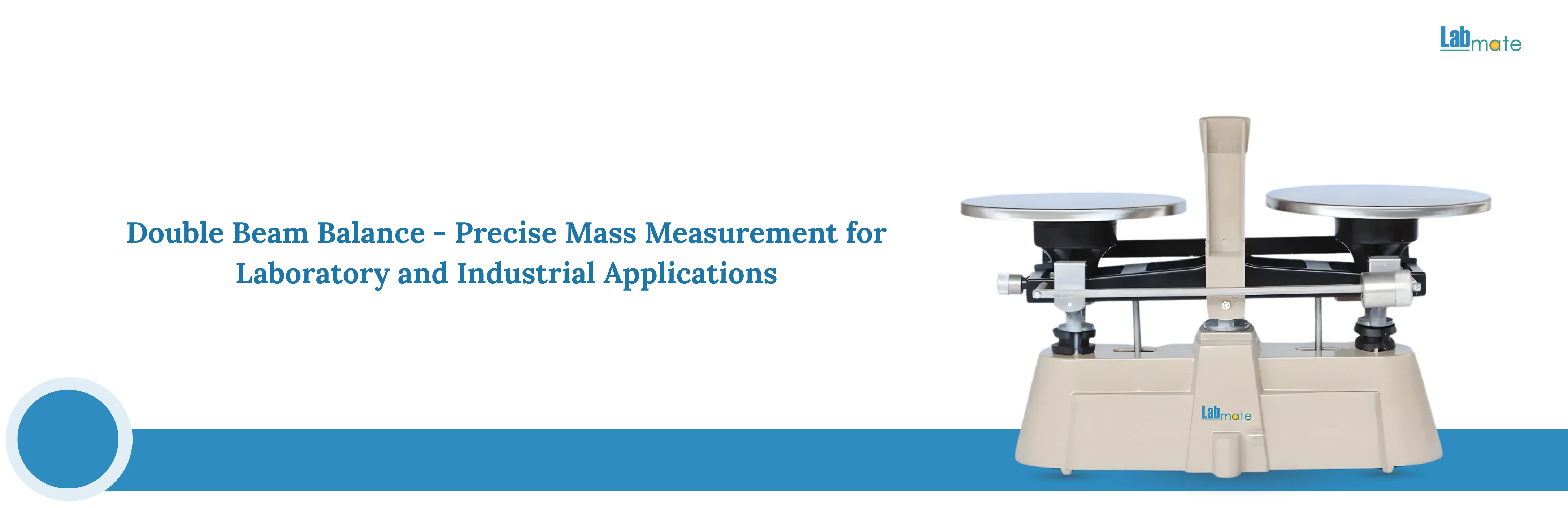 Double Beam Balance - Precise Mass Measurement For Laboratory And Industrial Applications