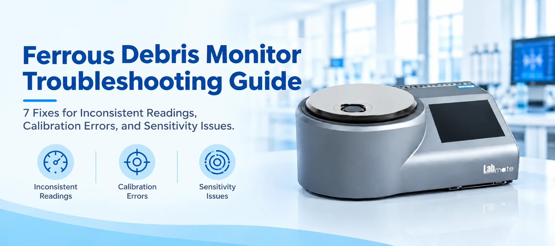 Ferrous Debris Monitor Troubleshooting -  7 Fixes For Reading, Calibration & Sensitivity Issues