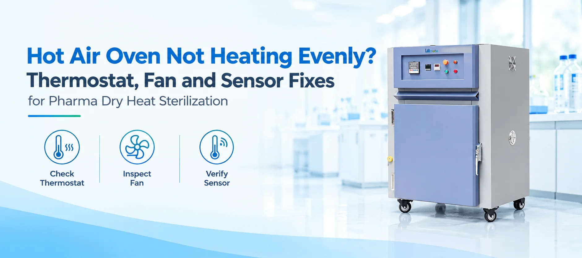 Hot Air Oven Not Heating Evenly? Thermostat, Fan And Sensor Fixes For Pharma Dry Heat Sterilization