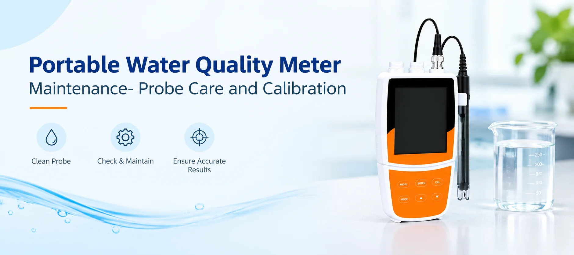 Portable-water-quality-meter-maintenance-probe-care-and-calibration