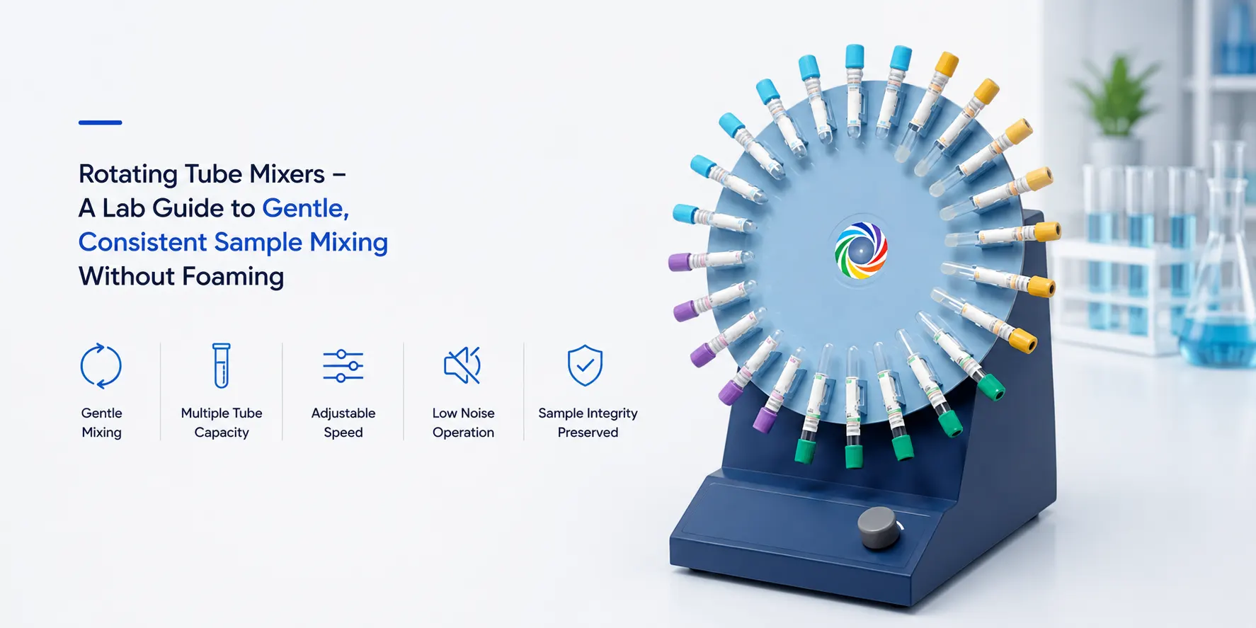 Rotating-tube-mixers-a-lab-guide-to-gentle-consistent-sample-mixing-without-foaming-in-laboratorie