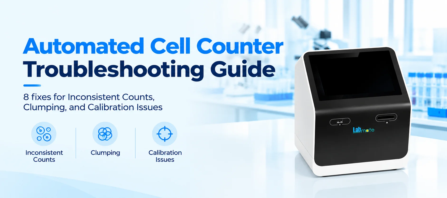 Troubleshooting Guide - 8 Solutions For Inconsistent Counts, Clumping, And Calibration Issues