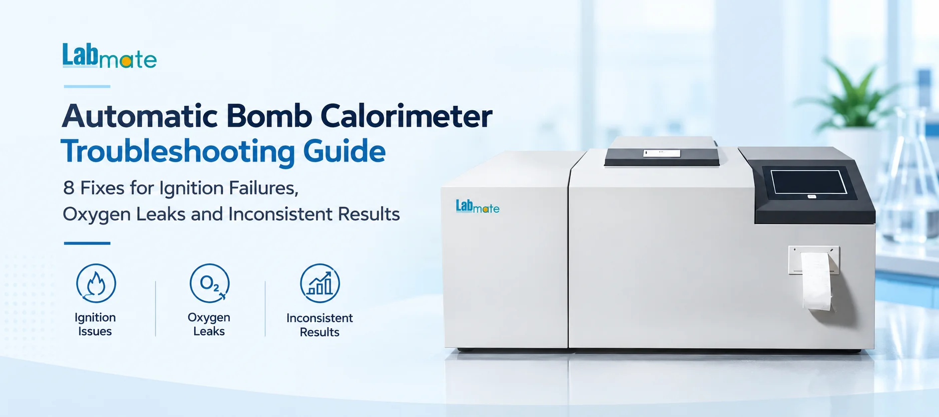 Automatic Bomb Calorimeter Troubleshooting Guide - 8 Fixes For Ignition, Oxygen Leaks & Results