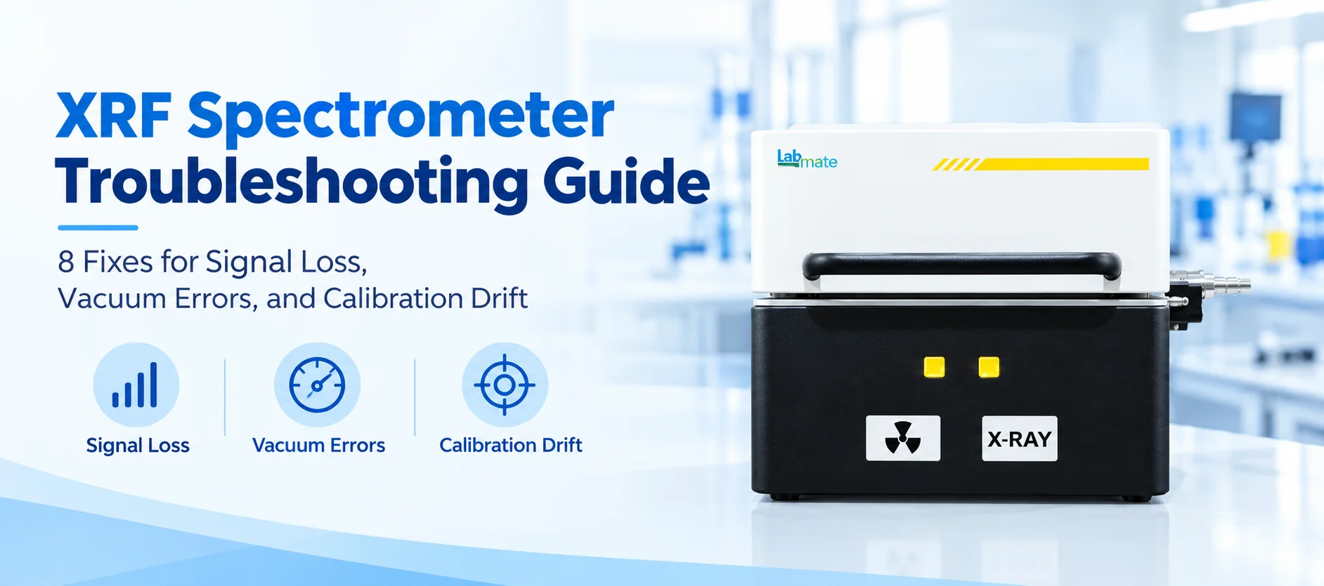 XRF Spectrometer Troubleshooting - 8 Solutions For Signal And Calibration Issues