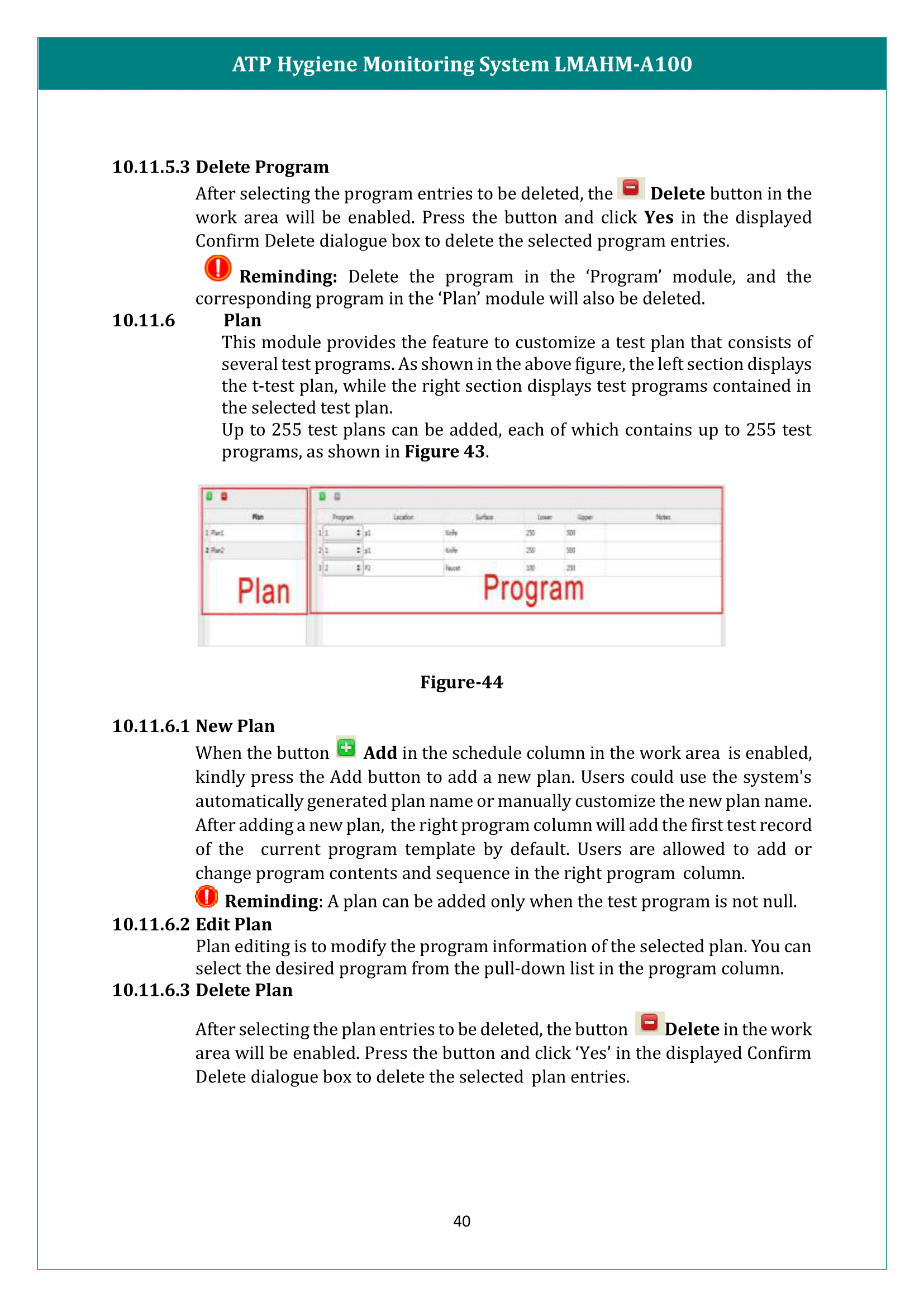 ATP Hygiene Monitoring System LMAHM-A100 Manual
