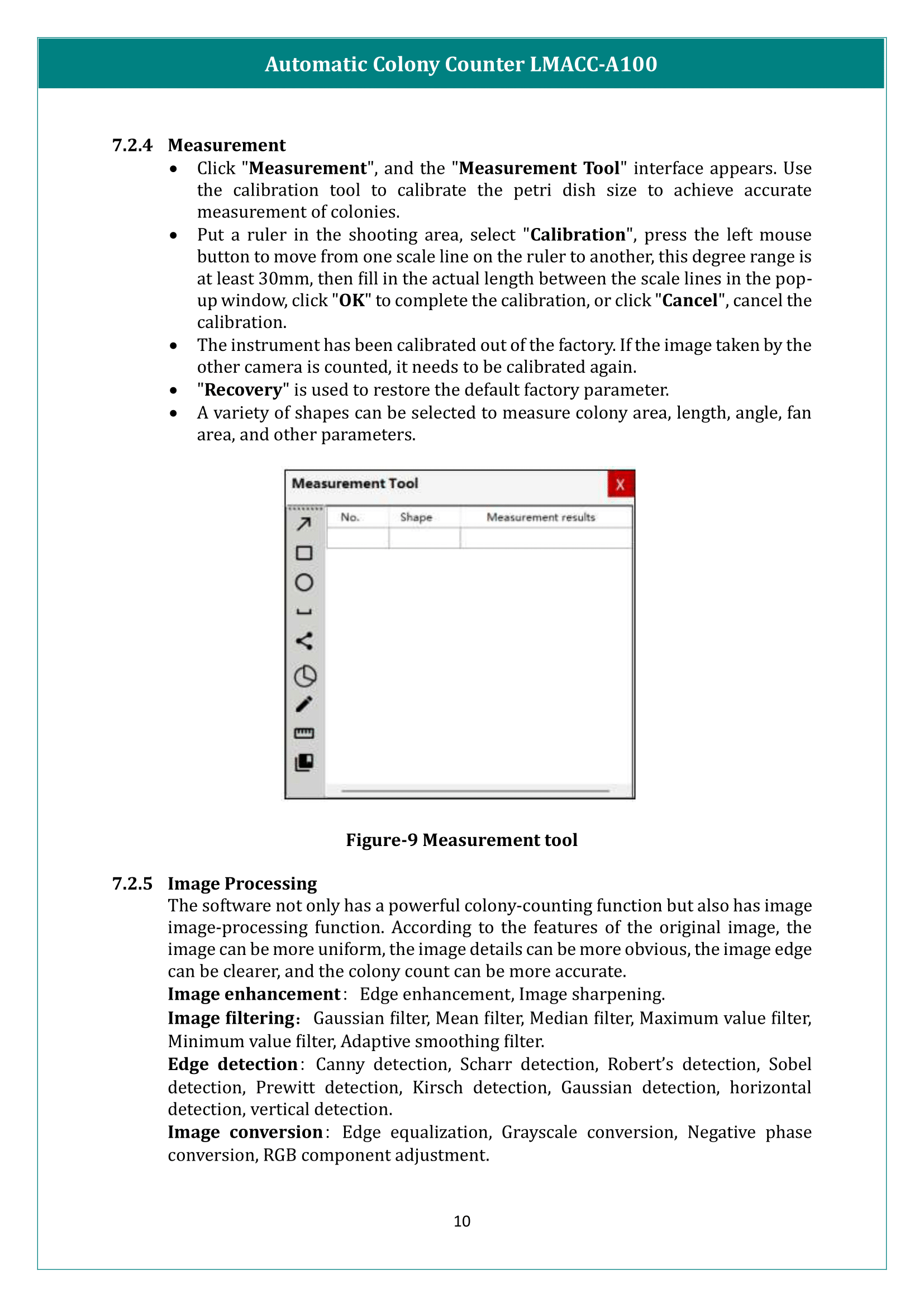 Automatic Colony Counter LMACC-A100 Manual