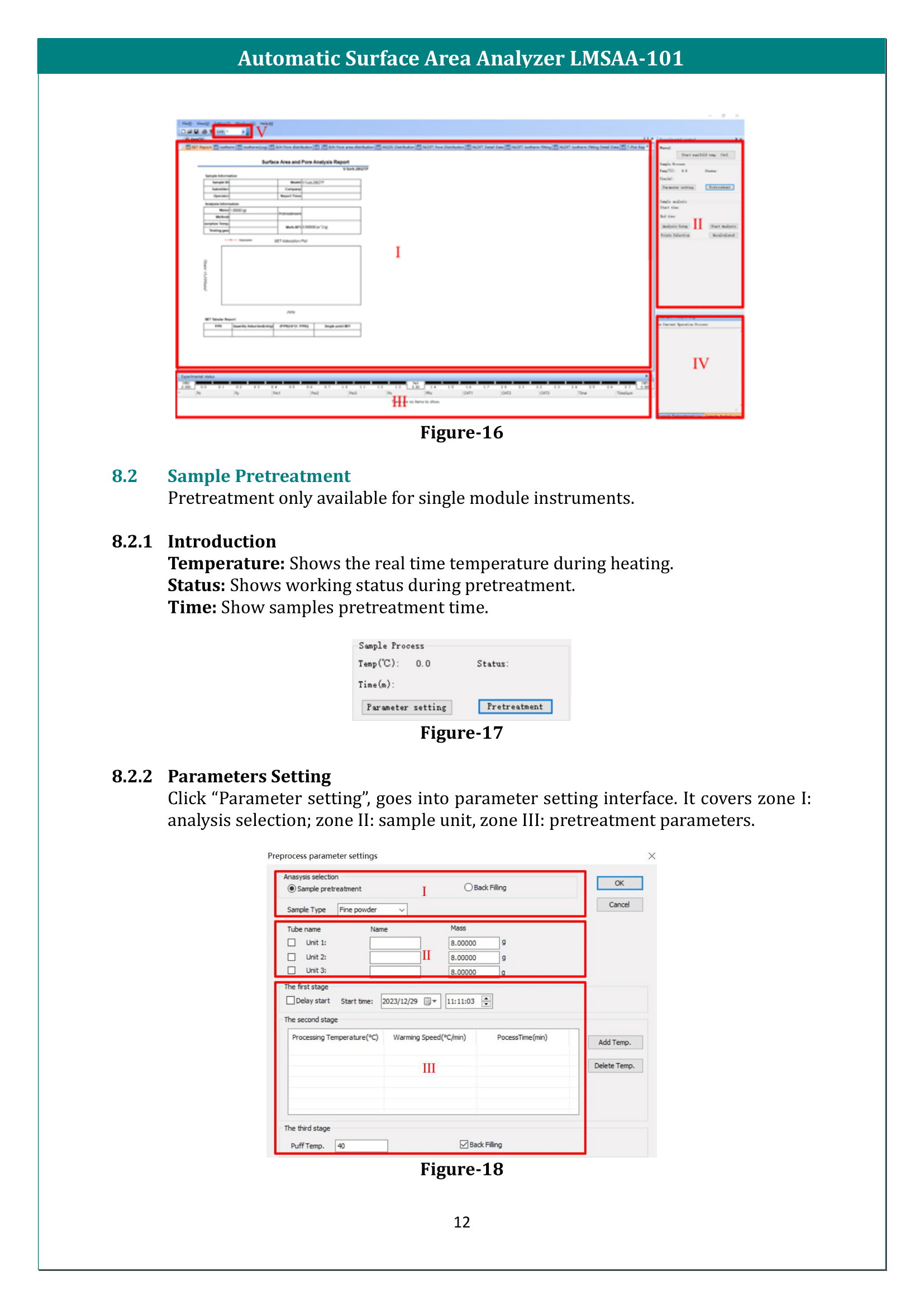 Automatic Surface Area Analyzer LMSAA-101 Manual