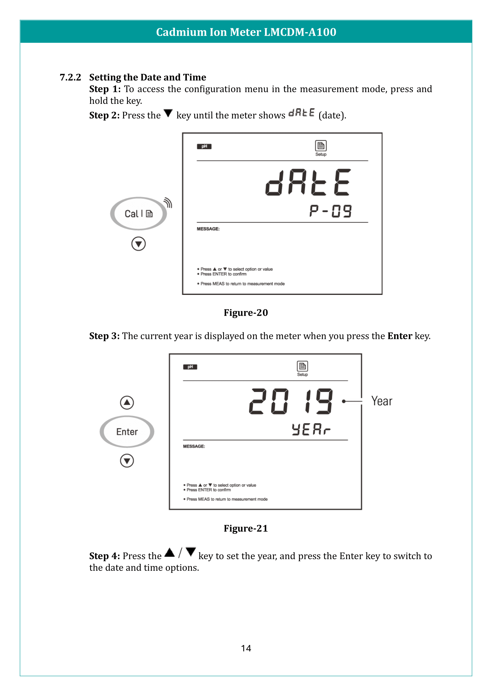 Cadmium Ion Meter LMCDM-A100 Manual