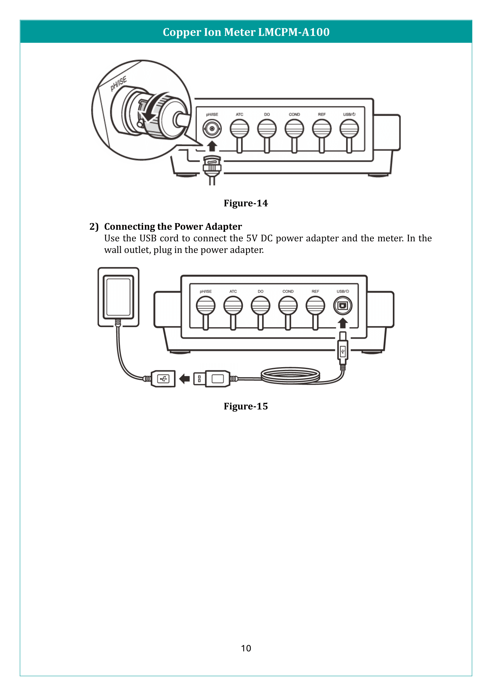 Copper Ion Meter LMCPM-A100 Manual