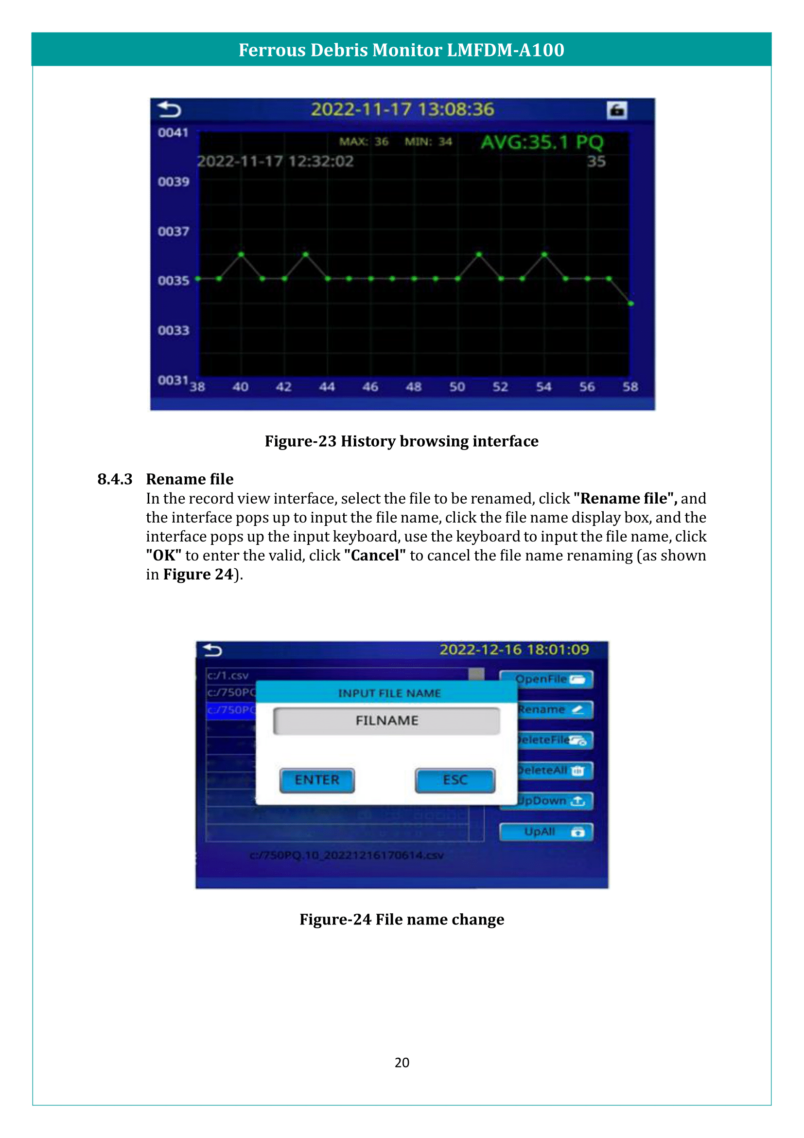Ferrous Debris Monitor LMFDM-A100 Manual