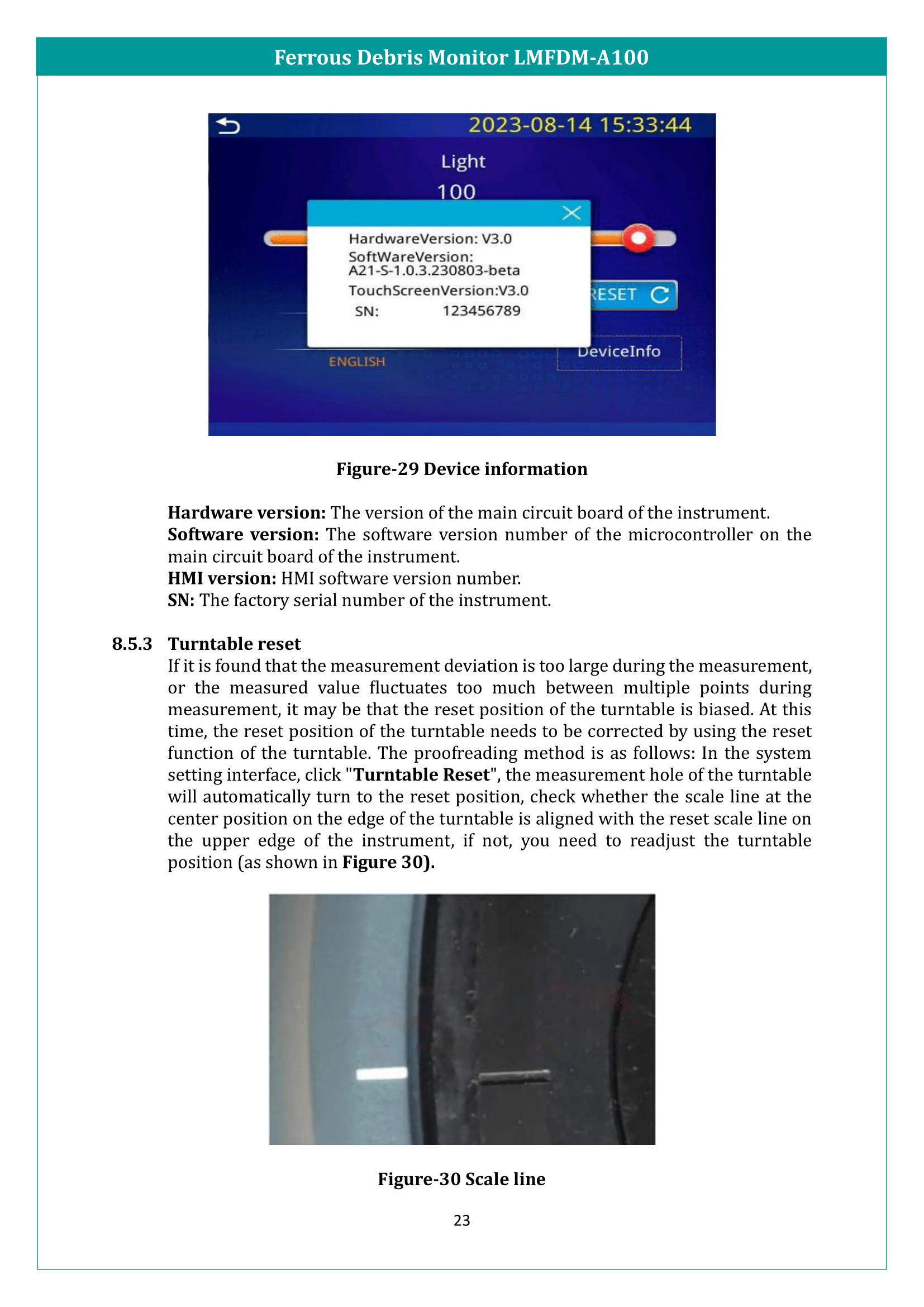 Ferrous Debris Monitor LMFDM-A100 Manual