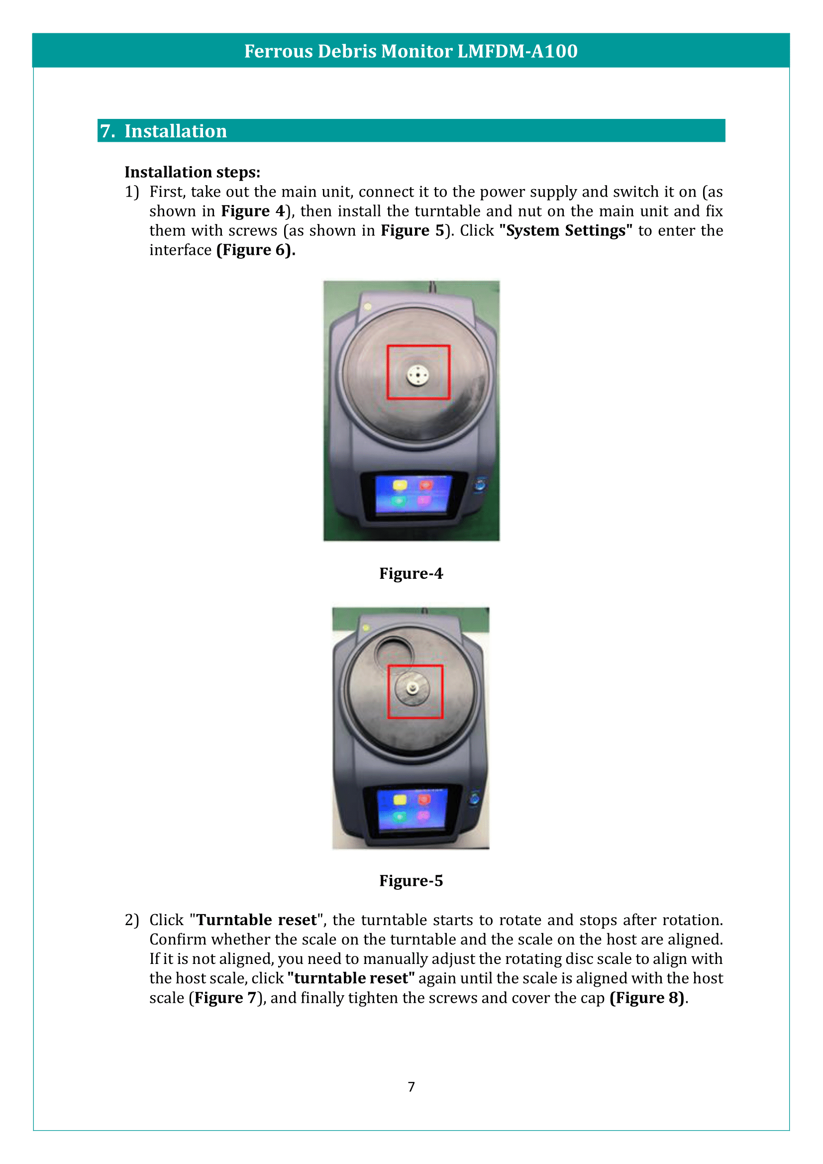 Ferrous Debris Monitor LMFDM-A100 Manual