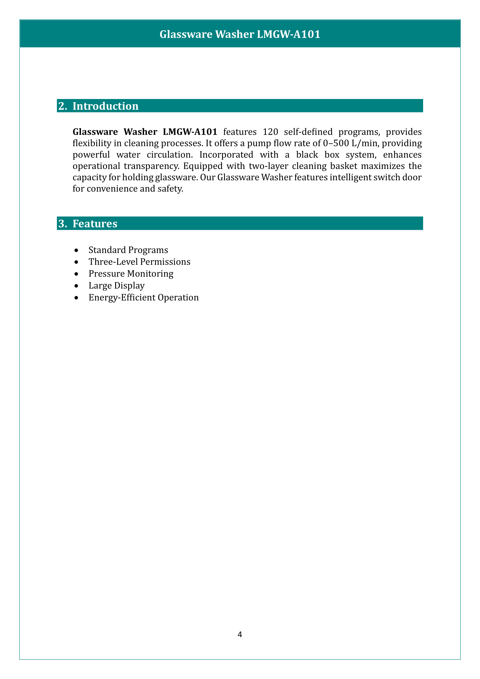 Glassware Washer LMGW-A101 Manual
