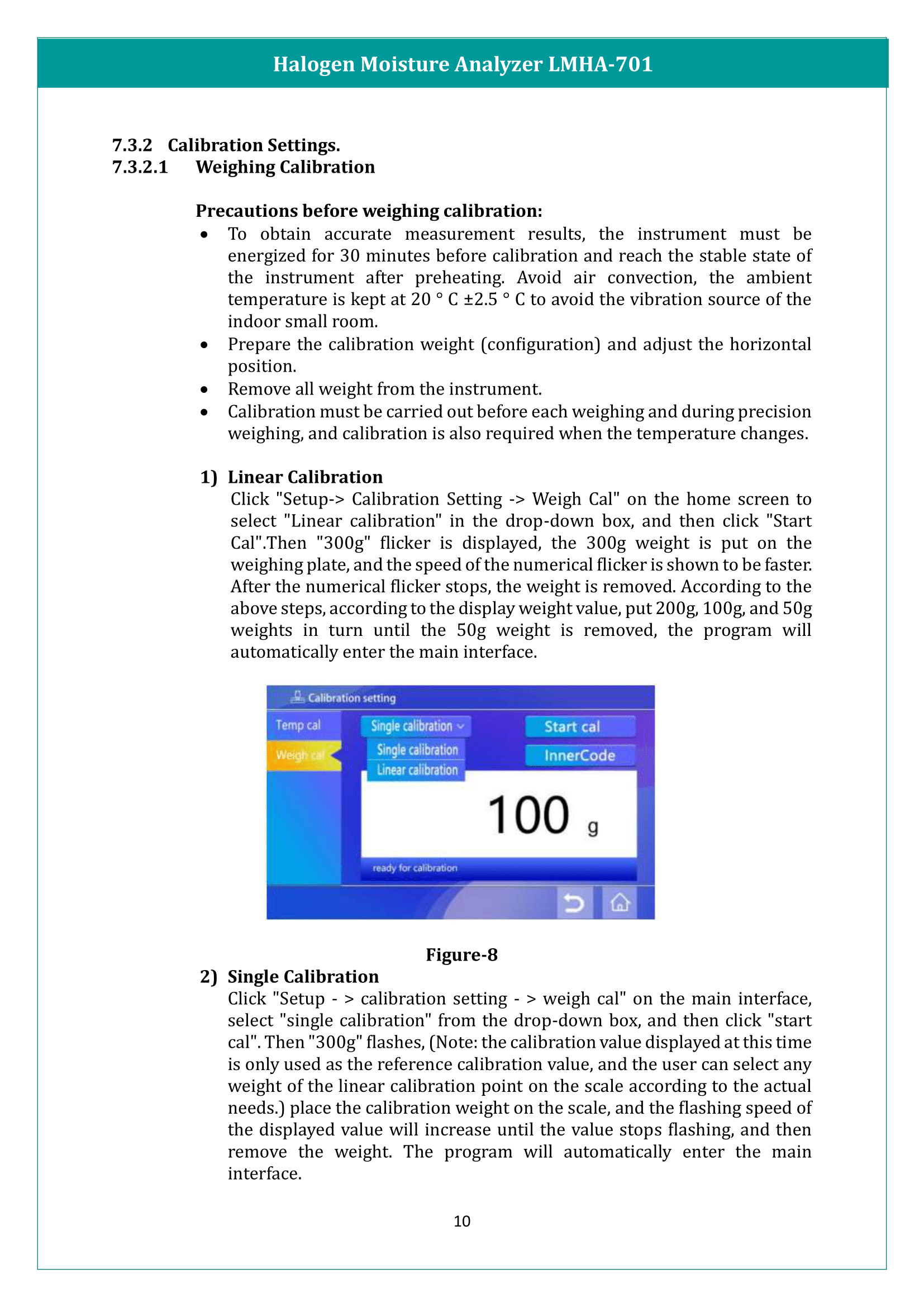 Halogen Moisture Analyzer LMHA-701 Manual