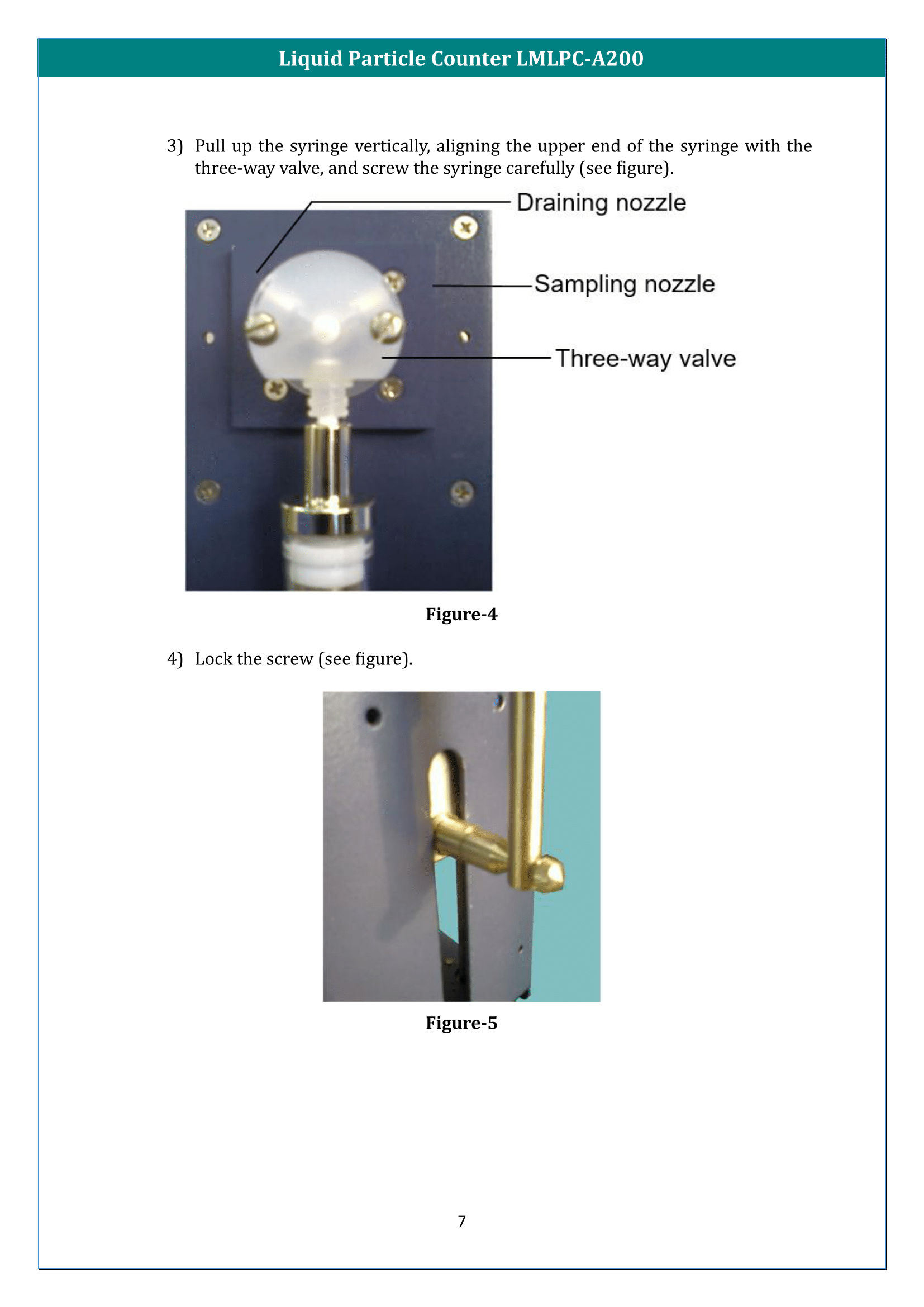 Liquid Particle Counter LMLPC-A200 Manual