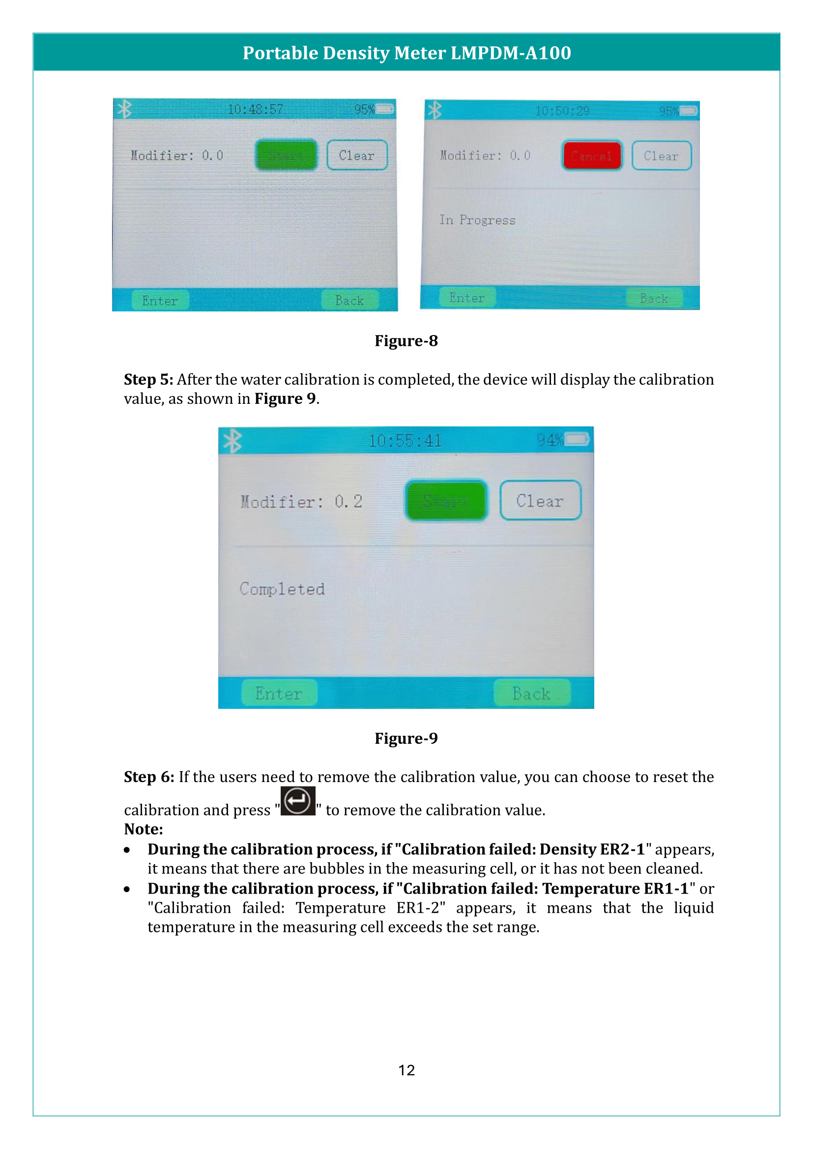 Portable Density Meter LMPDM-A100 Manual