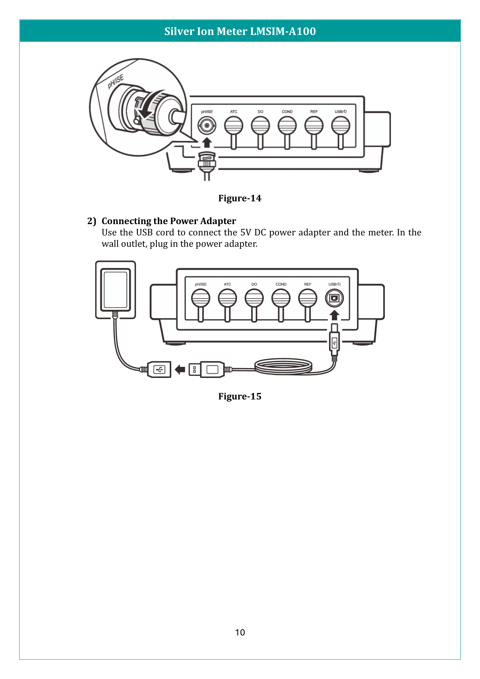 Silver Ion Meter LMSIM-A100 Manual