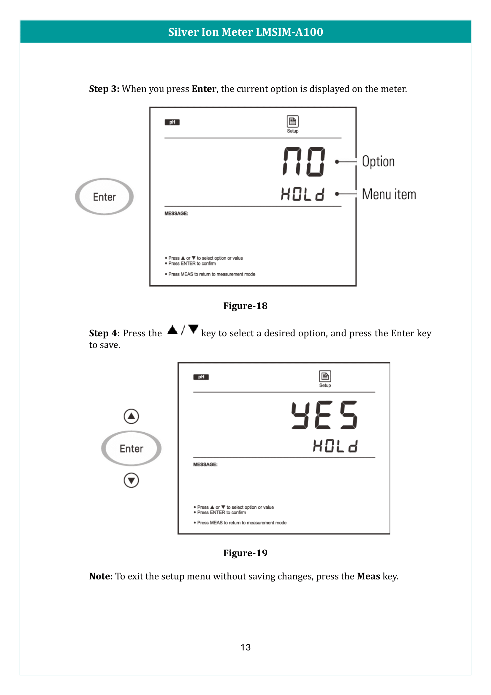 Silver Ion Meter LMSIM-A100 Manual