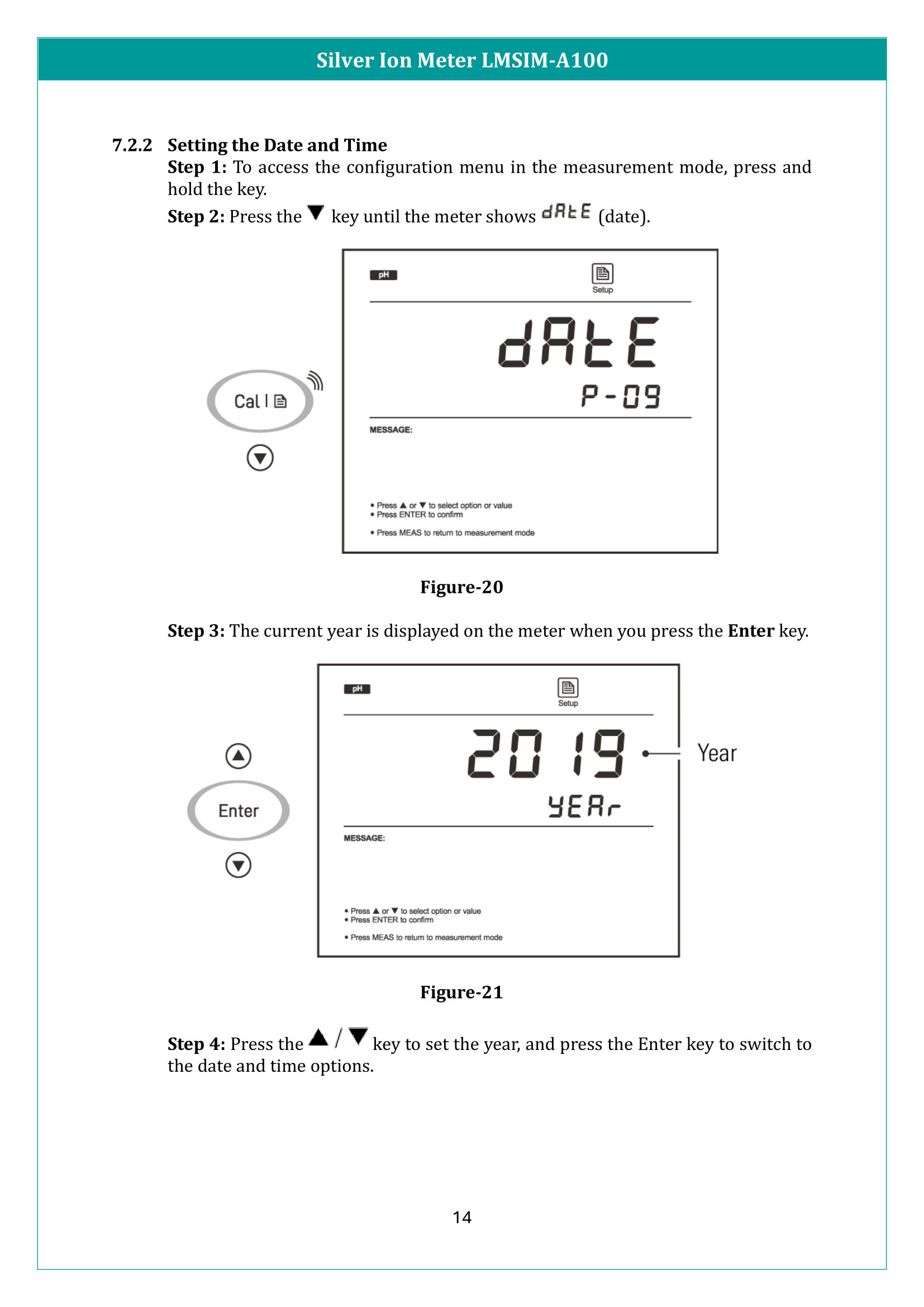 Silver Ion Meter LMSIM-A100 Manual