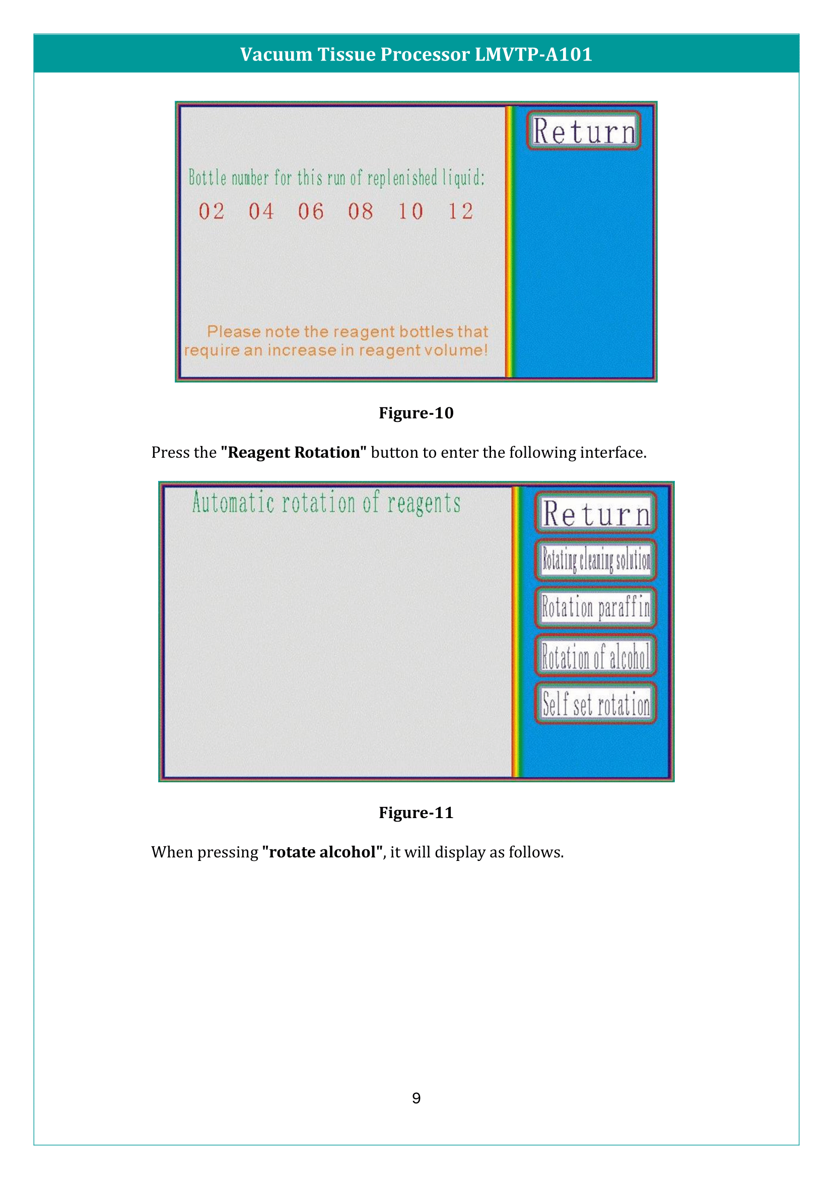 Vacuum Tissue Processor LMVTP-A101 Manual
