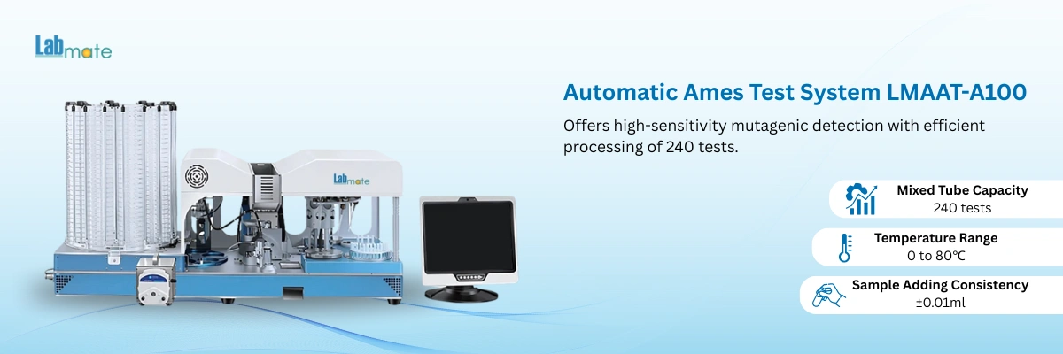 Ames Test System with Ethernet port