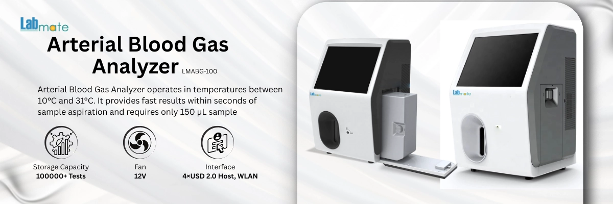 Arterial Blood Gas Analyzer LMABG-100 Banner