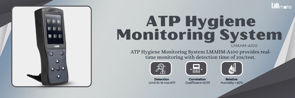 ATP Hygiene Monitoring System with easy-to-read display