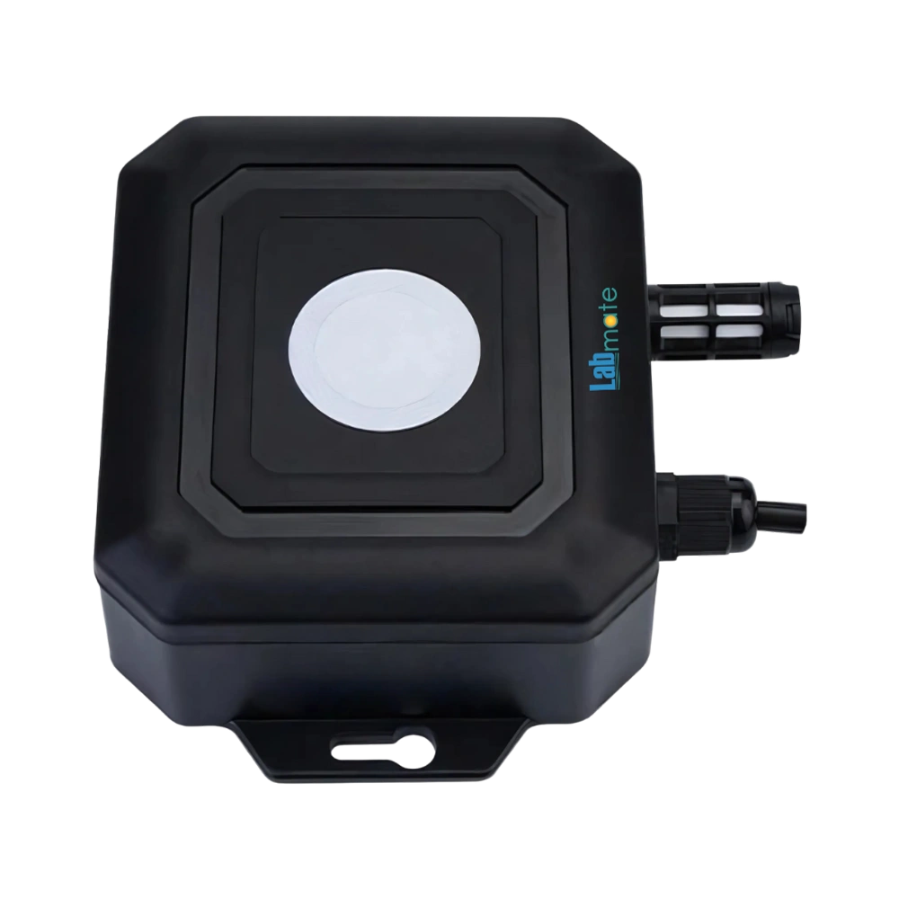 Ammonia Gas Detector with waterproof housing and dual cable ports