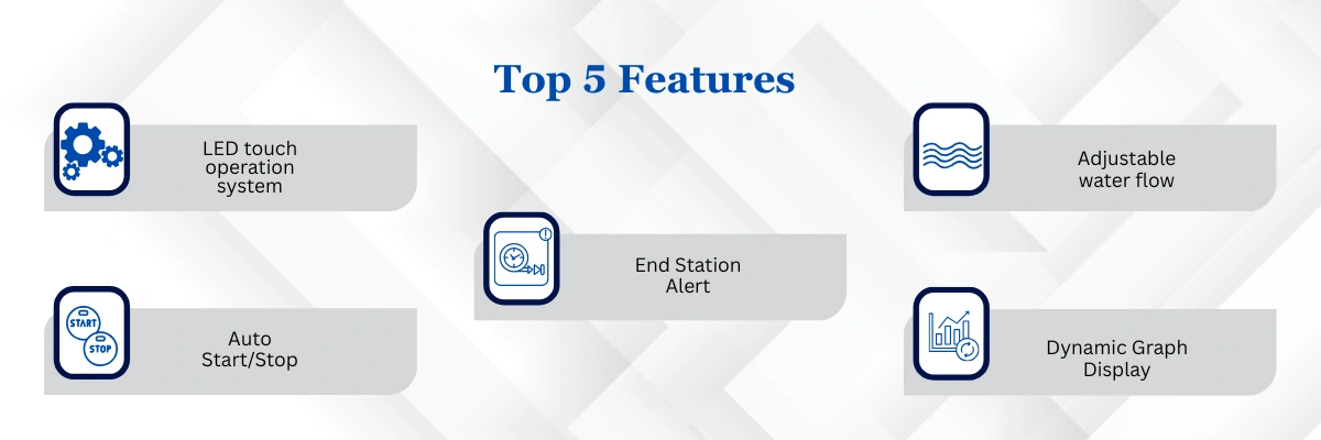 Slide Stainer with repeat stations 
