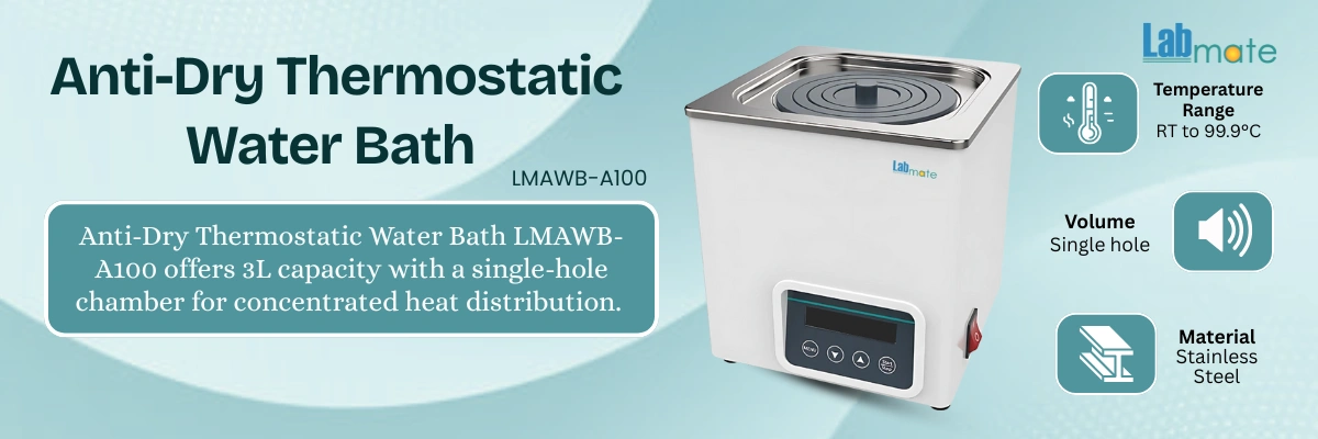Anti-Dry Thermostatic Water Bath with single-hole chamber