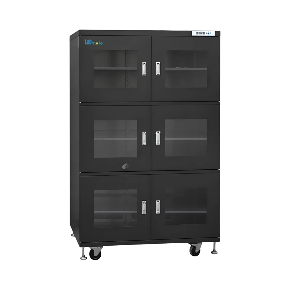 Baking Dry Cabinet with 1436L capacity chamber and 6-door structure