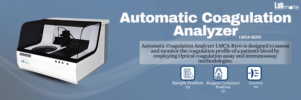 Automatic Coagulation Analyzer with four test channels Automatic Coagulation Analyzer with four test channels