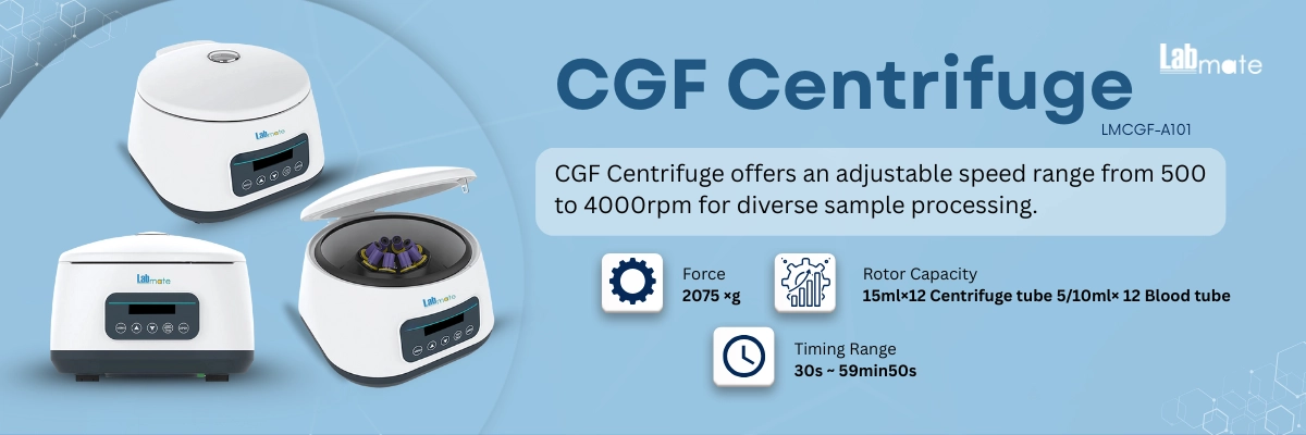 CGF Centrifuge LMCGF-A101 Banner