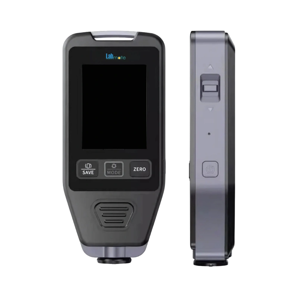 Coating Thickness Gauge with digital display and high-resolution sensor probe