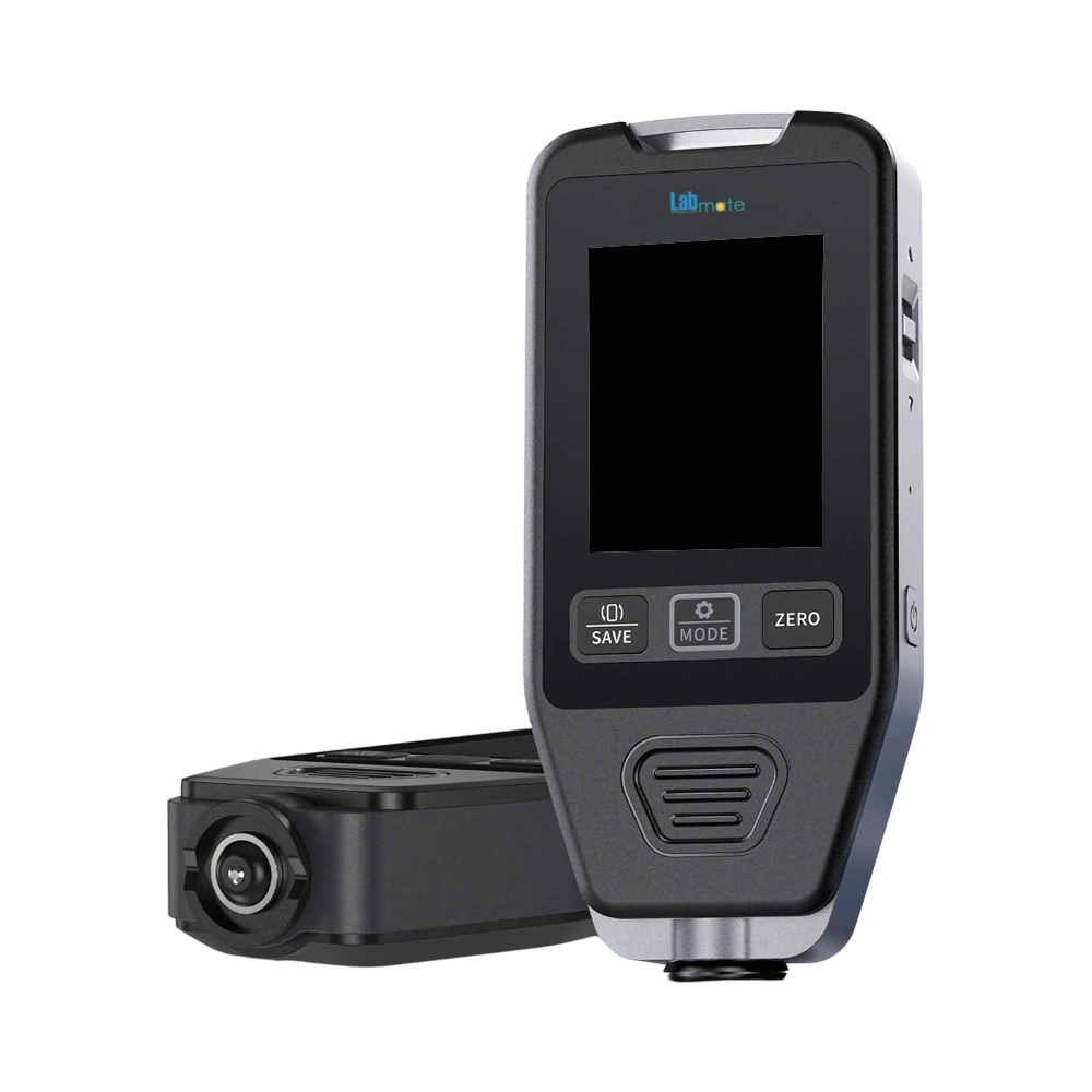 Coating Thickness Gauge with digital display and high-resolution sensor probe