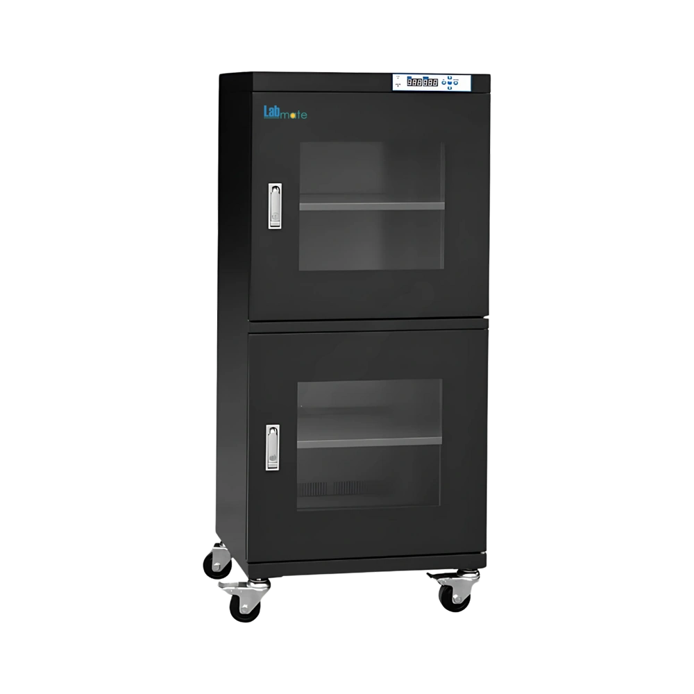 Desiccator Dry Cabinet with 3 perforated shelves for organized storage