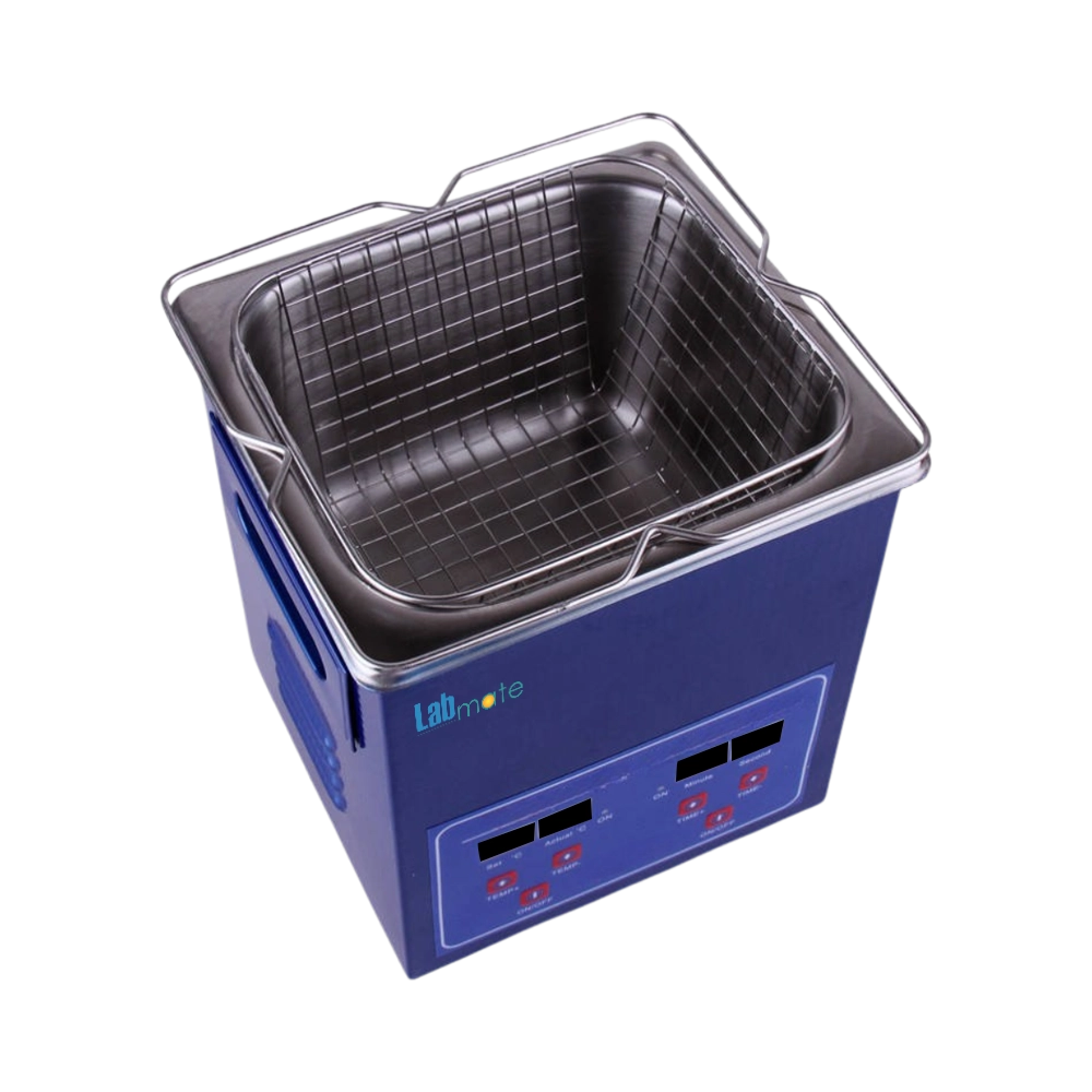 Dual Frequency Ultrasonic Cleaner with digital controls and steel tank