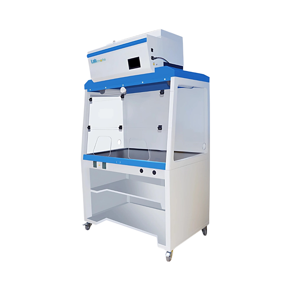 Ductless Fume Hood with touch screen control and fluorescent lighting