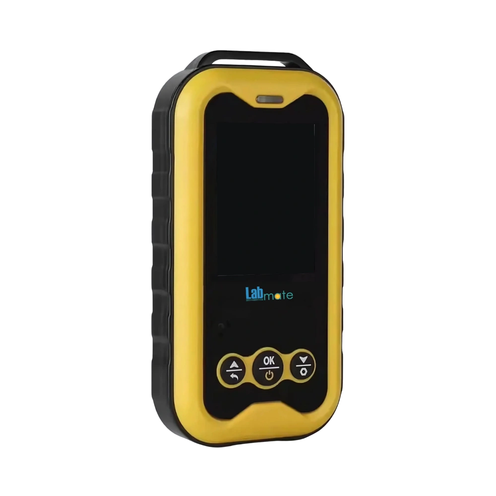 Dosimeter with sound, flashing light, and vibration alerts