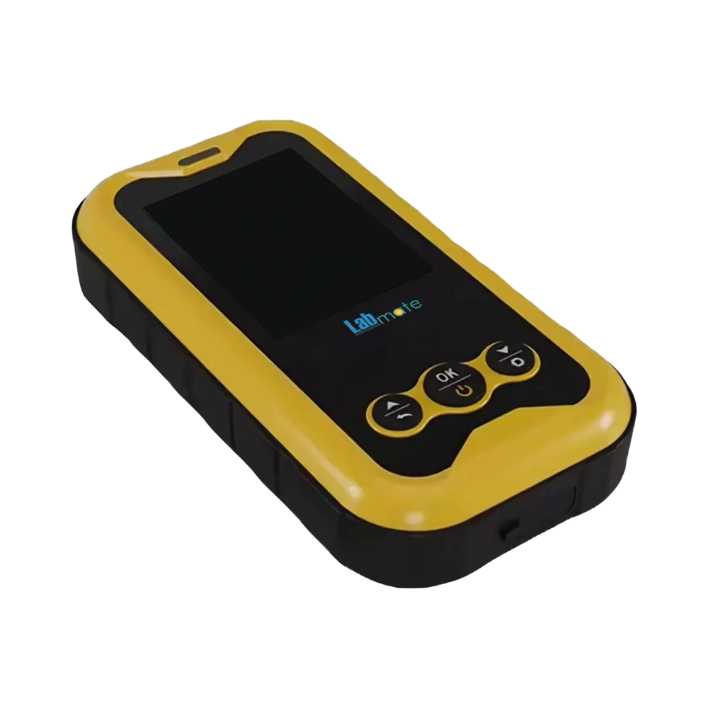 Dosimeter with sound, flashing light, and vibration alerts