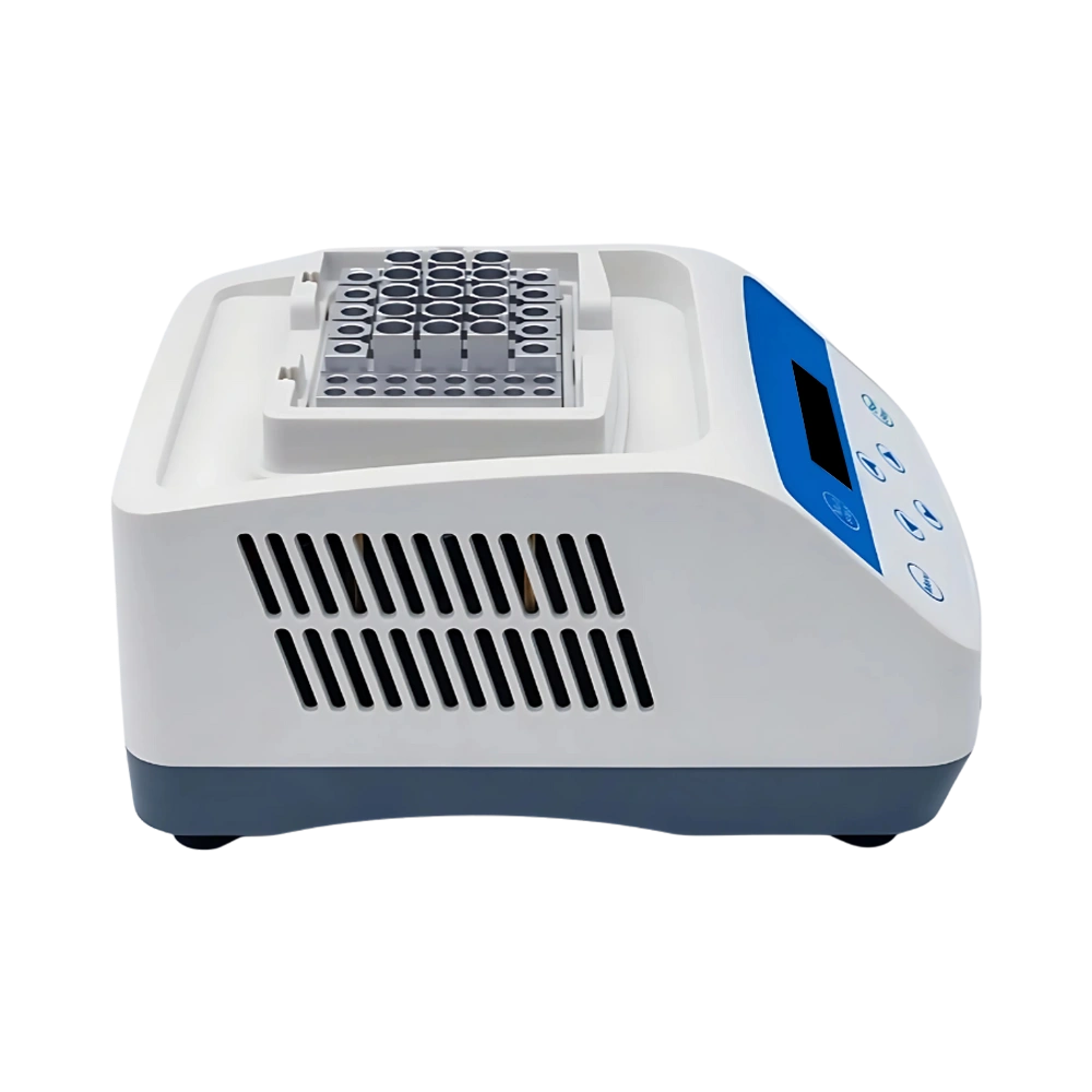 Dry Bath Incubator with fast heating, temperature calibration, LCD timer, and PID temperature control