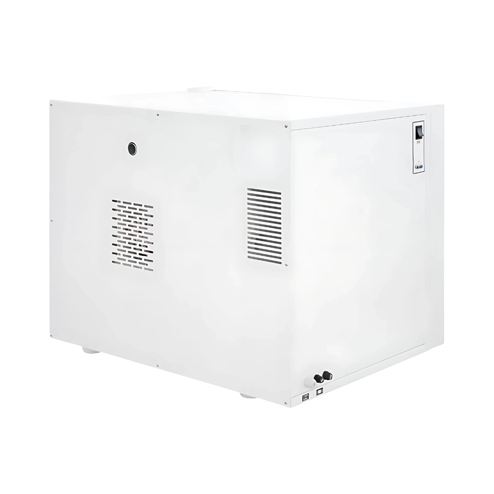 Electric heating incubator with inner metal rack