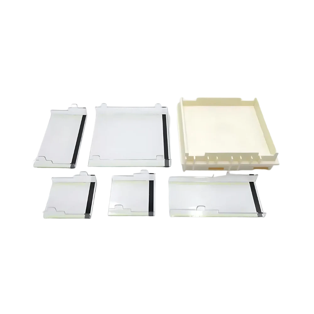 Nucleic Acid Electrophoresis System with dual gel run, safety lid, fluorescent tray, and easy to maintain