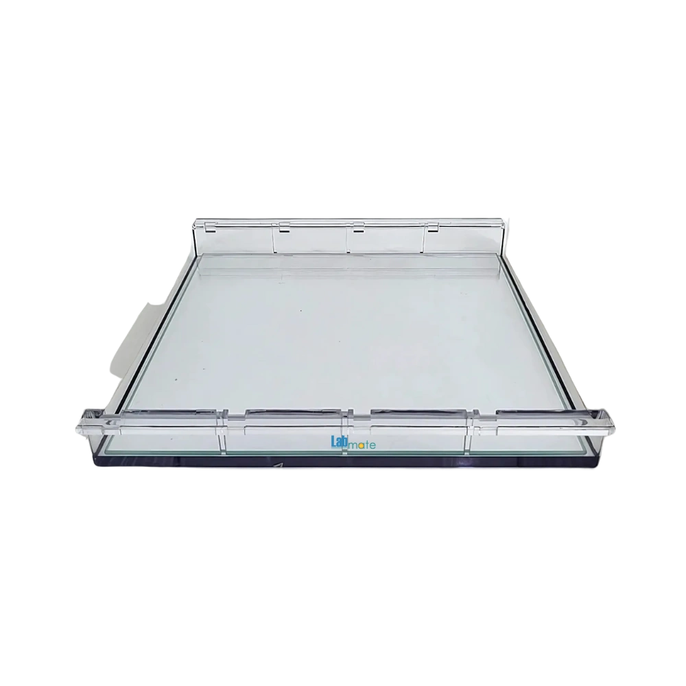 Nucleic Acid Horizontal Electrophoresis System with durable polycarbonate body, gel casting tool, and safety lid
