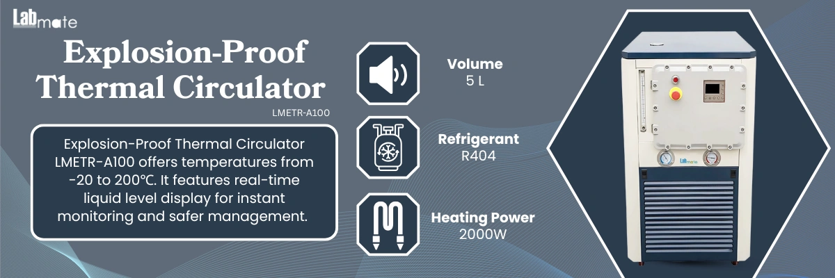 Explosion-Proof Thermal Circulator with fully closed circulation system