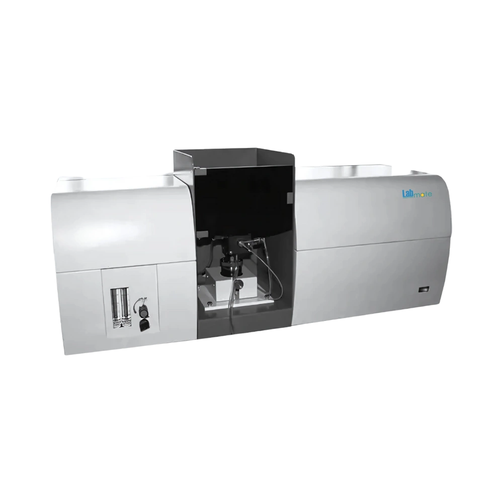 Flame Absorption Spectrophotometer with corrosion-resistant chamber and flame protection system